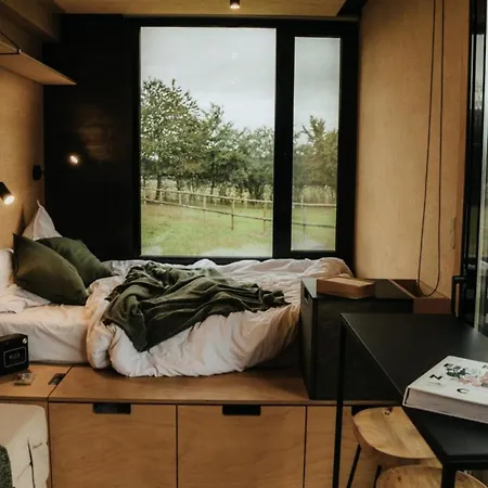 Lodge Marottin - Parcel Tiny House - Tiny House Au Coeur De La Normandie Entouree Par Les Chevaux Mae-9041