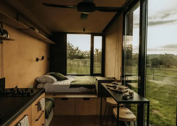 Lodge Marottin - Parcel Tiny House - Tiny House Au Coeur De La Normandie Entouree Par Les Chevaux Mae-9041