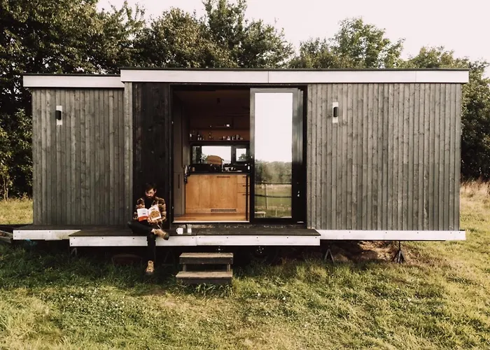 Lodge Marottin - Parcel Tiny House - Tiny House Au Coeur De La Normandie Entouree Par Les Chevaux Mae-9041 Saint-Nicolas-de-Bliquetuit